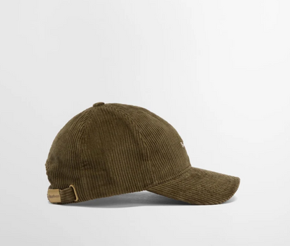 Barbour Preston Cord Cap Olive