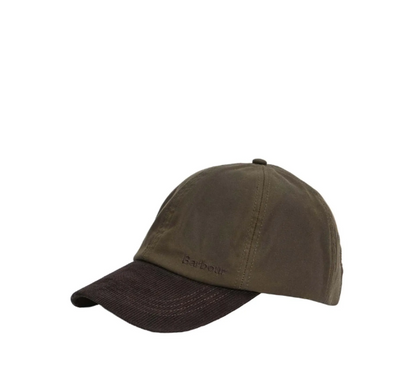 Barbour Ashby Cap Olive / Brown