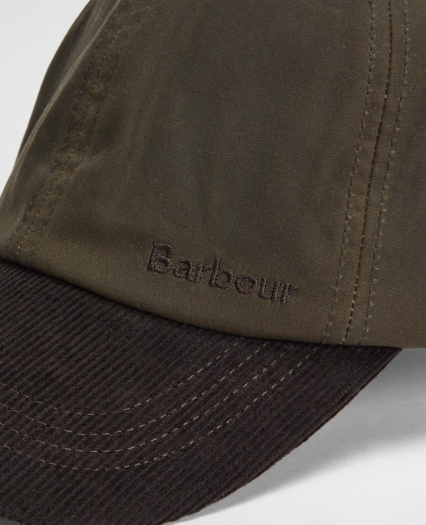 Barbour Ashby Cap Olive / Brown