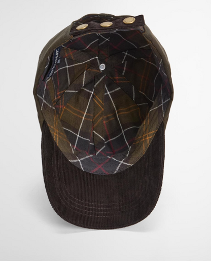 Barbour Ashby Cap Olive / Brown