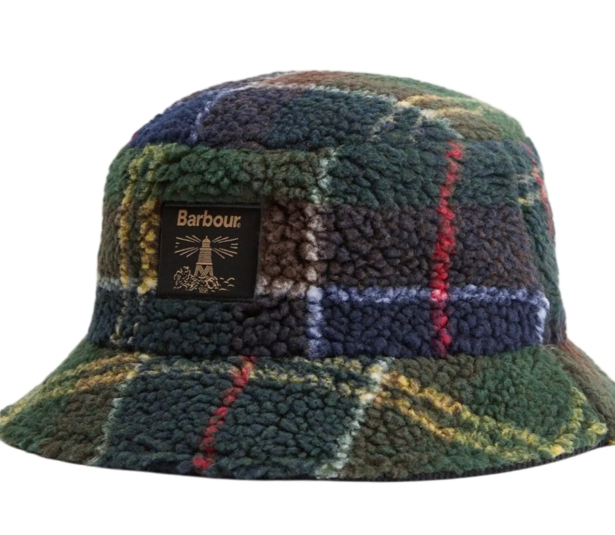 Barbour Field Fleece Bucket Hat Classic / Black