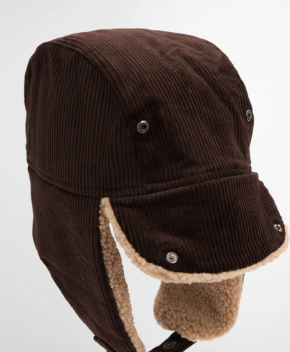 Barbour Westdale Trapper Hat Brown