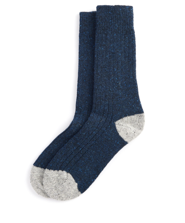 Barbour Houghton Socks Navy / Grey
