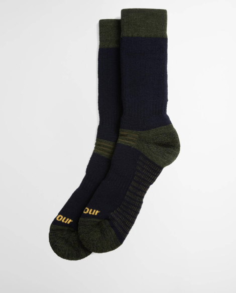 Barbour Active Wellington Boot Socks Navy