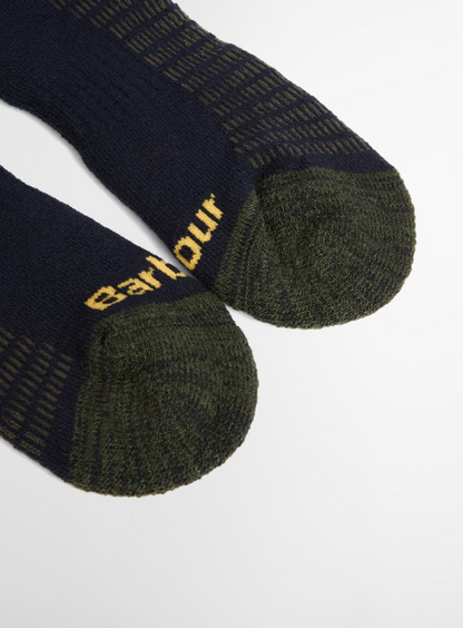 Barbour Active Wellington Boot Socks Navy