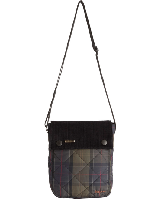 Barbour Tartan Liddesdale Crossbody Bag Shadow Classic Tartan