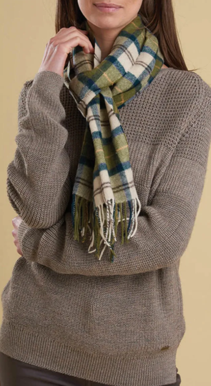 Barbour Tartan Lambswool Scarf Ancient Tartan