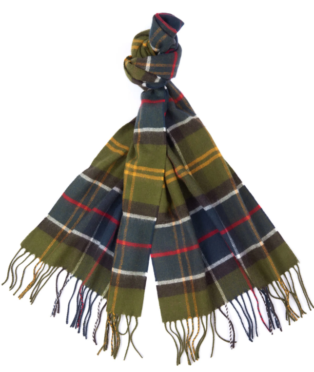 Barbour Yaxley Tartan Scarf Classic Tartan