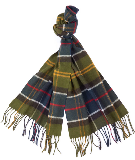 Barbour Yaxley Tartan Scarf Classic Tartan
