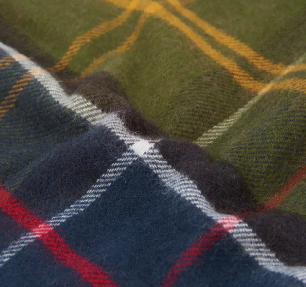 Barbour Yaxley Tartan Scarf Classic Tartan