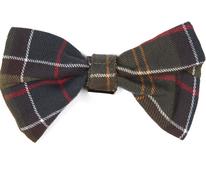 Barbour Tartan Dog Bow Tie