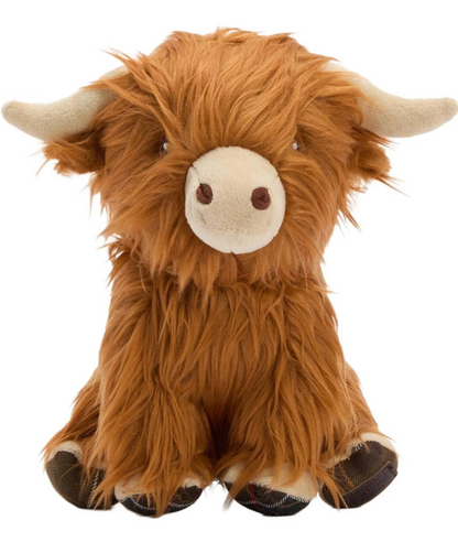 Barbour Dog Highland Cow Toy
