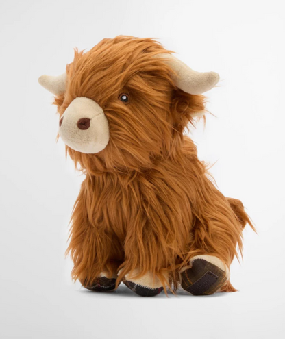 Barbour Dog Highland Cow Toy
