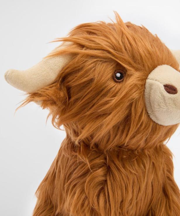 Barbour Dog Highland Cow Toy