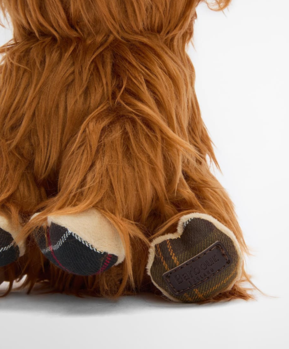 Barbour Dog Highland Cow Toy