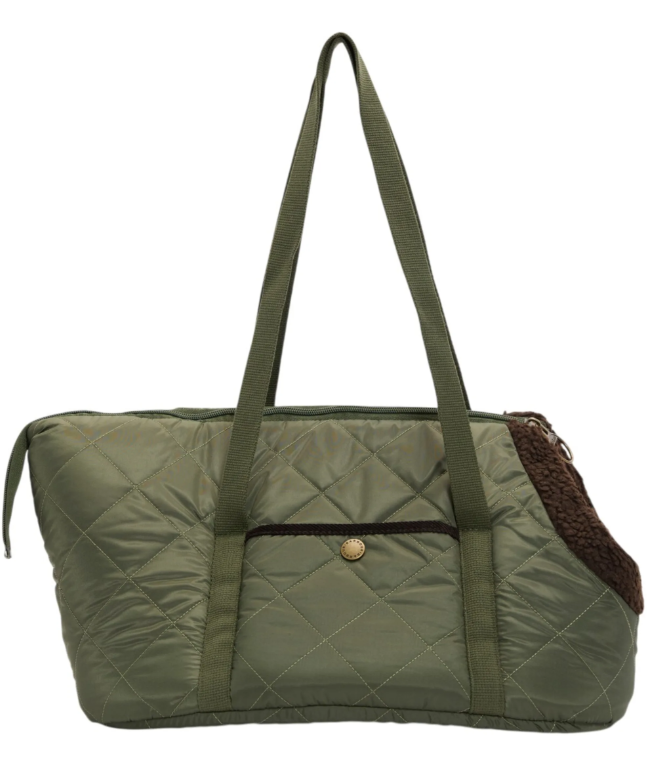 Barbour Dog Small Quilted Carrier Olive