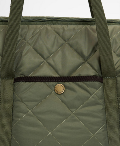Barbour Dog Small Quilted Carrier Olive