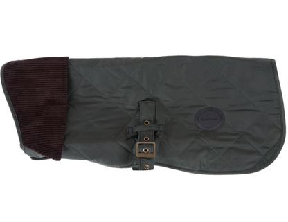 Barbour Quilted Dog Coat Olive