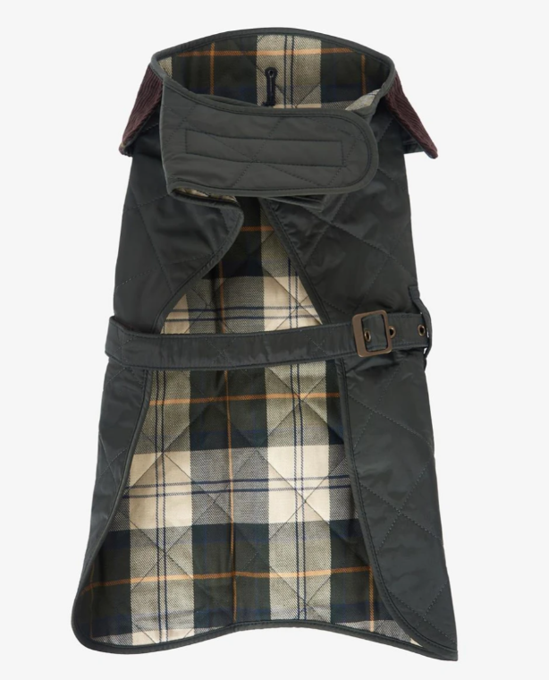 Barbour Wax Dog Coat Olive