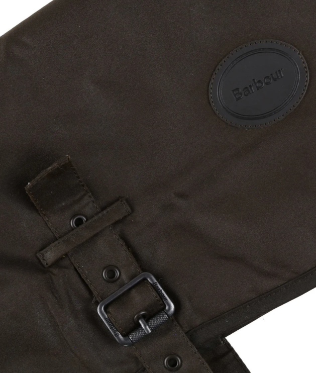 Barbour Wax Dog Coat Olive