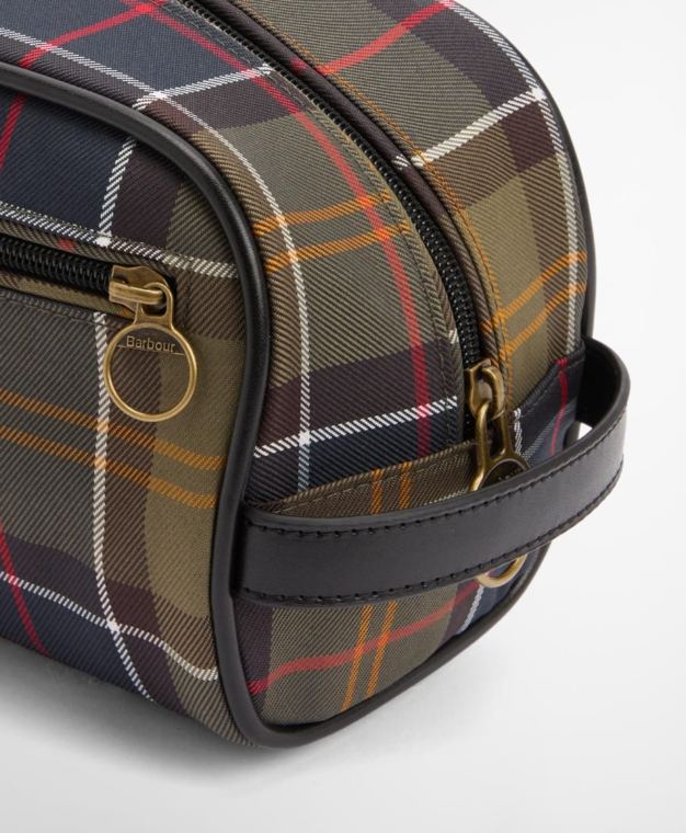 Barbour Tartan Washbag Classic / Beacon