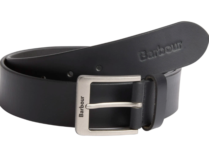 Barbour Ayre Leather Belt Black