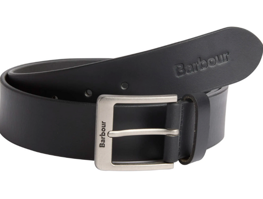 Barbour Ayre Leather Belt Black