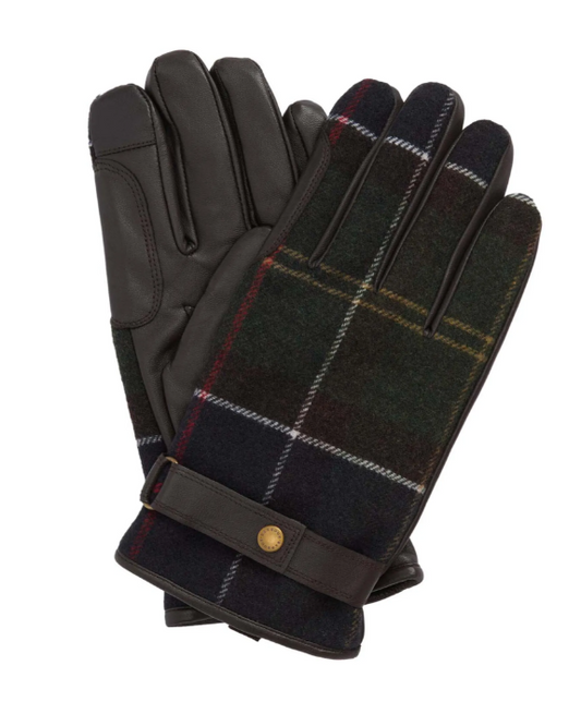 Barbour Newbrough Tartan Gloves Classic Tartan