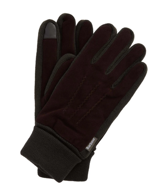 Barbour Magnus Gloves Brown / Olive