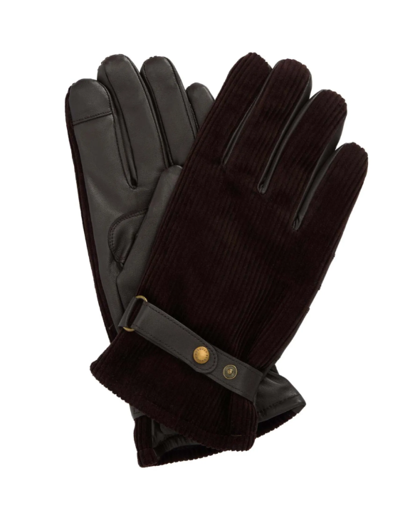 Barbour Nelson Gloves Brown
