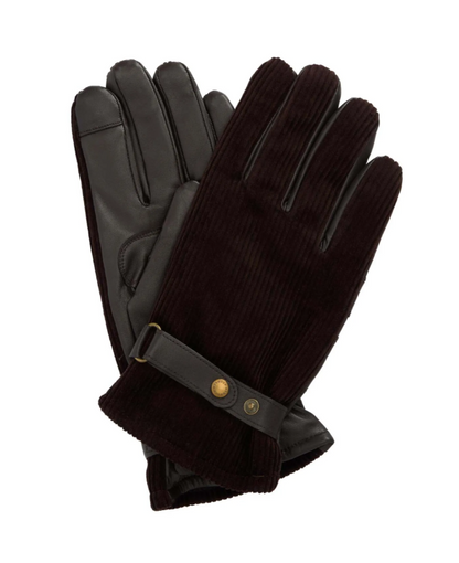 Barbour Nelson Gloves Brown