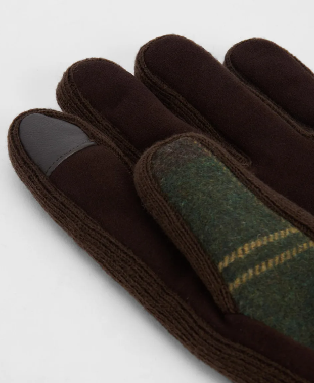 Barbour Hackney Tartan Gloves Classic Tartan