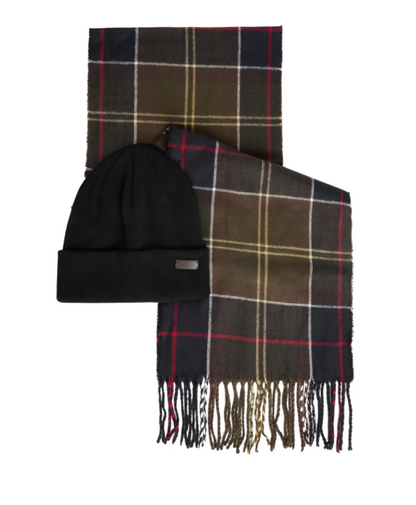 Barbour Swinton & Galingale Gift Set Classic Tartan
