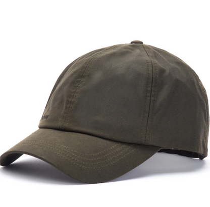 Barbour Waxed Sports Cap Olive