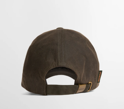 Barbour Waxed Sports Cap Olive
