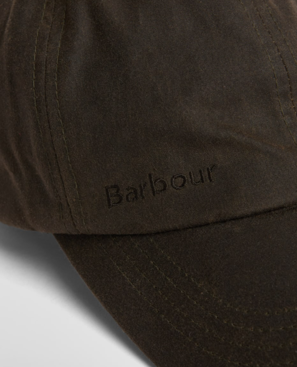 Barbour Waxed Sports Cap Olive
