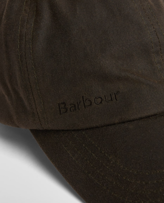 Barbour Waxed Sports Cap Olive