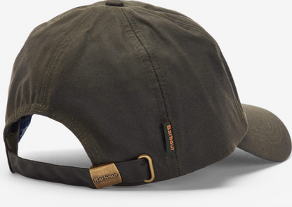 Barbour Waxed Sports Cap Olive