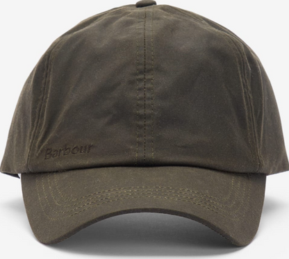 Barbour Waxed Sports Cap Olive
