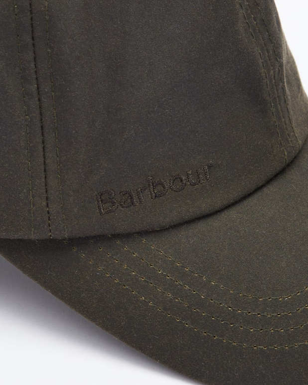 Barbour Waxed Sports Cap Olive