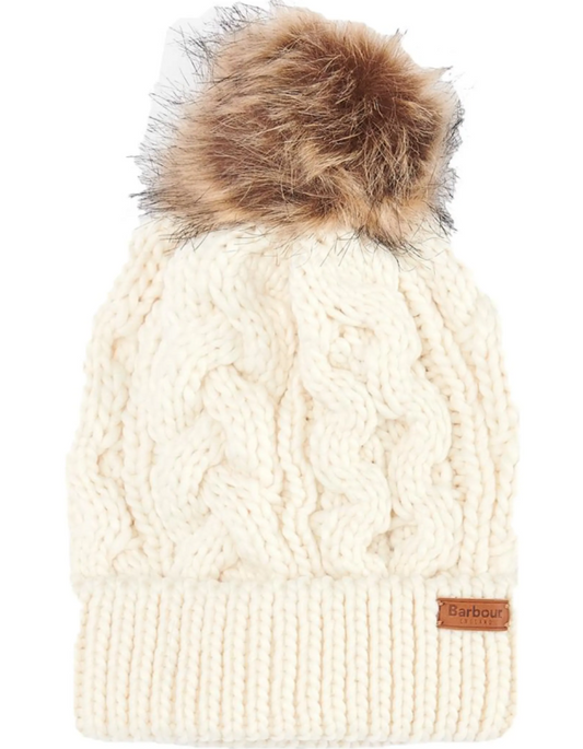 Barbour Penshaw Cable Beanie Cloud
