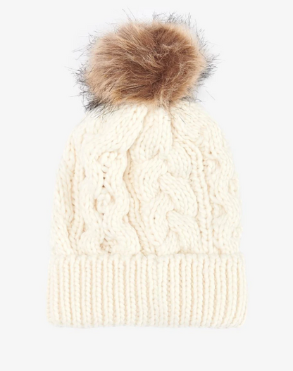 Barbour Penshaw Cable Beanie Cloud