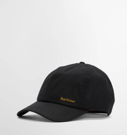 Barbour Belsay Wax Women's Cap Black / Cardinal