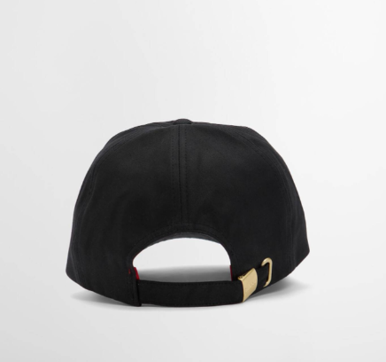 Barbour Belsay Wax Women's Cap Black / Cardinal