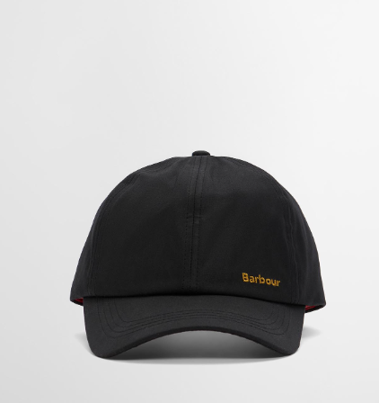 Barbour Belsay Wax Women's Cap Black / Cardinal