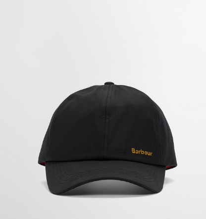 Barbour Belsay Wax Women's Cap Black / Cardinal