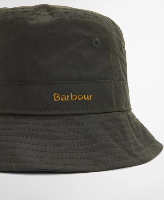 Barbour Belsay Wax Sports Hat Fern