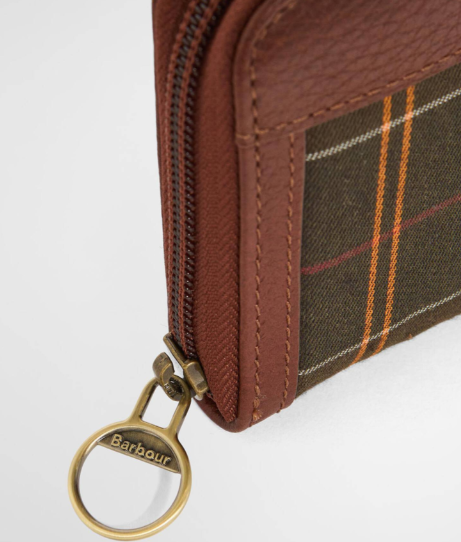 Barbour Mini Daphne Tartan Purse Classic / Brown