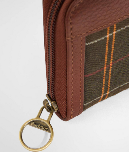 Barbour Mini Daphne Tartan Purse Classic / Brown