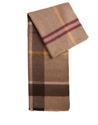 Barbour Rosefield Tartan Scarf Muted Tartan